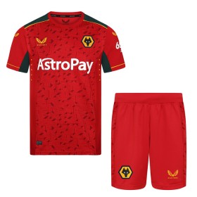 Wolverhampton Venkovní 2023-24 - Dětské Fotbalové Dresy (S/S)